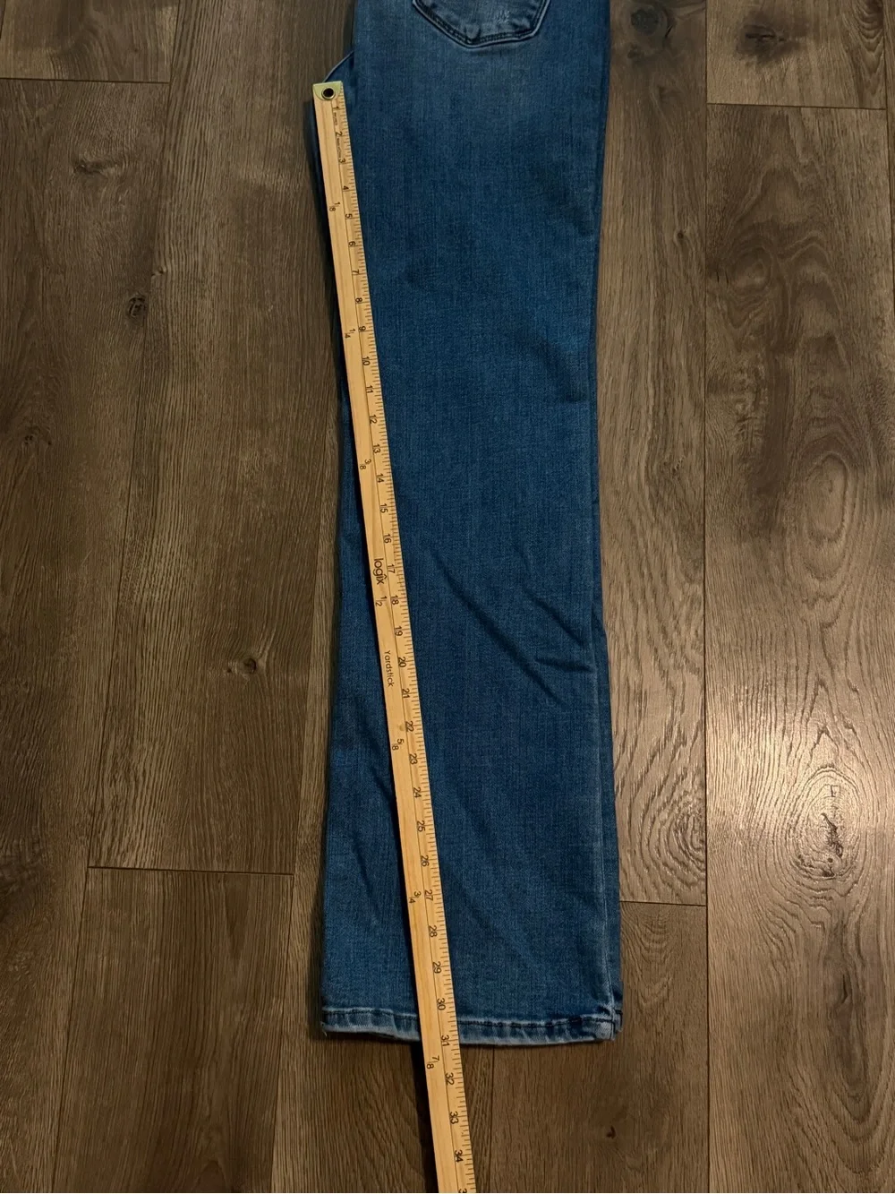 Judy Blue Washed Blue Slim Straight Jeans